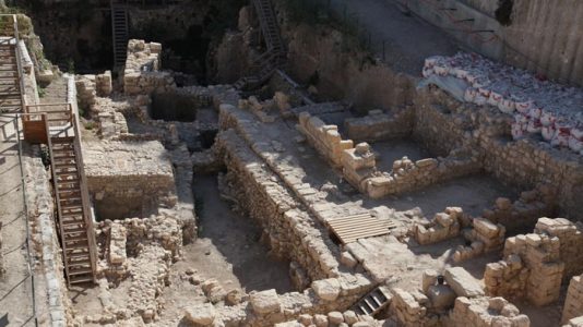 Иерусалим: сооружения времен Давида и Соломона
