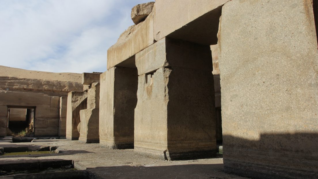 Храм Abydos Египет