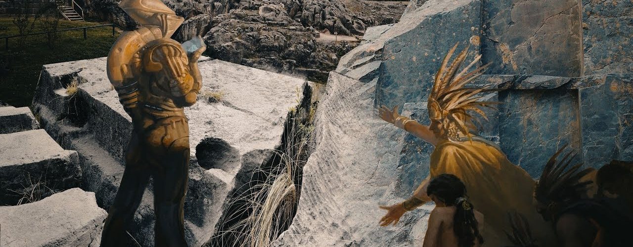 Каменная тайна древних инков: "Оплавленные" и изрезанные скалы