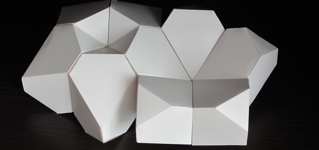 Рисунок 5 – Трехмерная модель объекта составленного из девяти многогранников Дюрера (фотография)